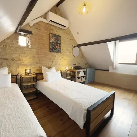 6p With Heated Pool And Terrace - La Campanule Ferienhaus Meyrals